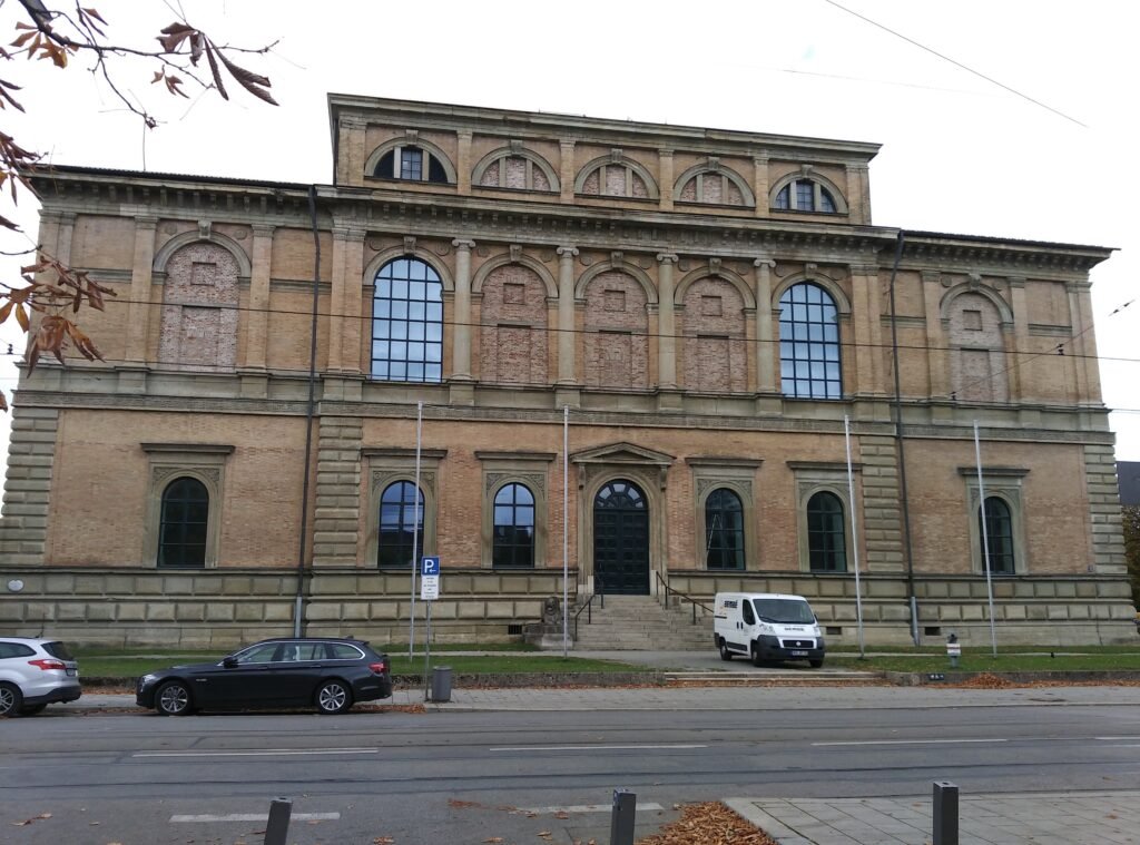 Alte Pinakothek museum building in Maxvorstadt, Munich