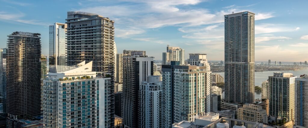 Brickell skyline in Miami