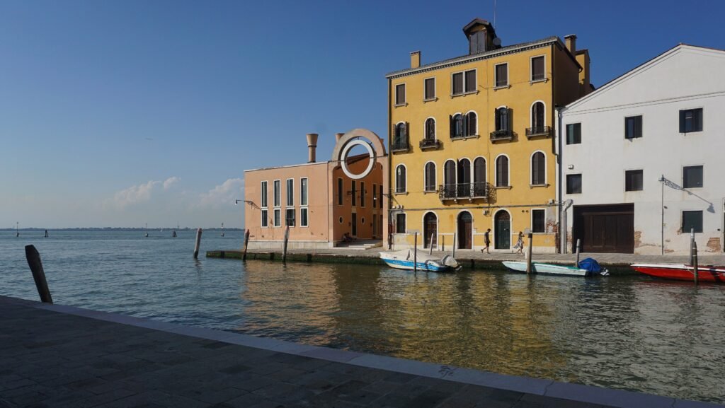 Cannaregio canal and pedestrian fondamenta in Venice