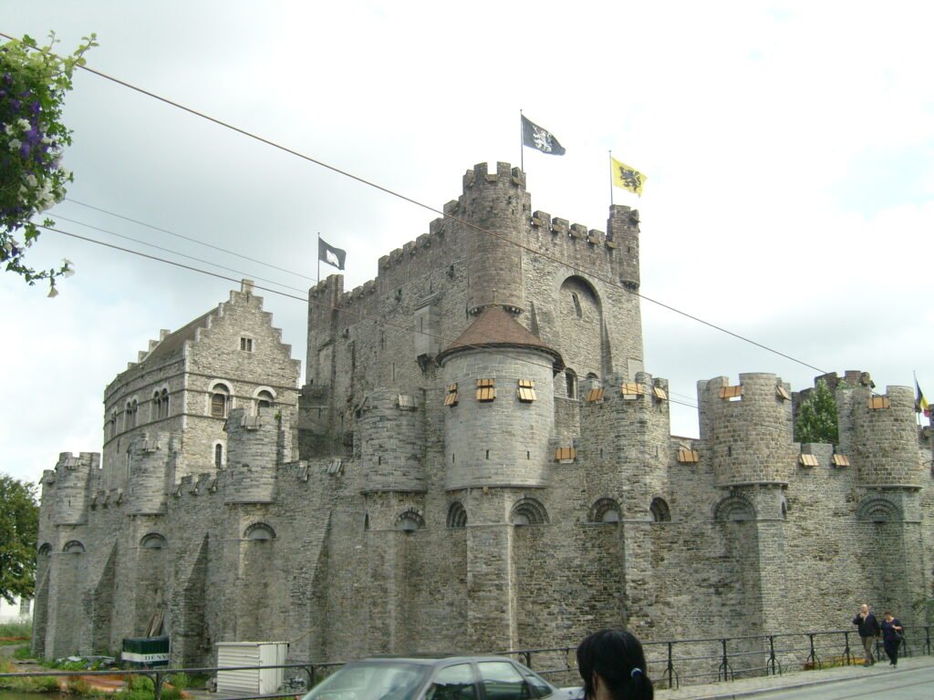 Gravensteen castle in Ghent