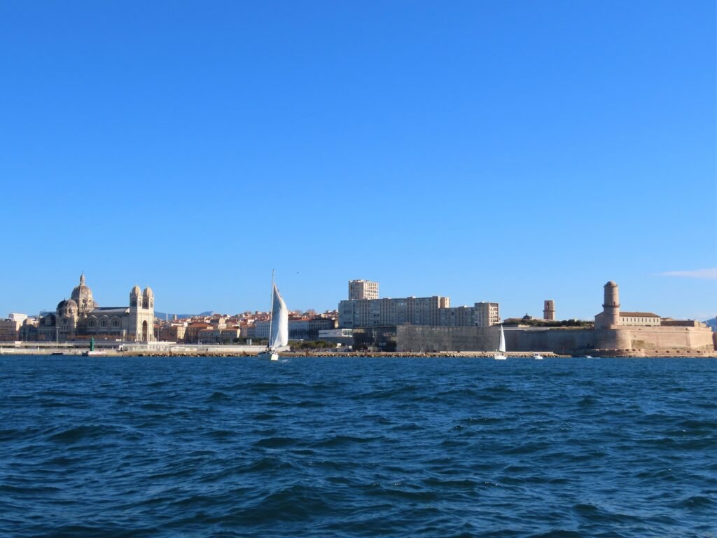Mucem beside the Mediterranean waterfront in Marseille