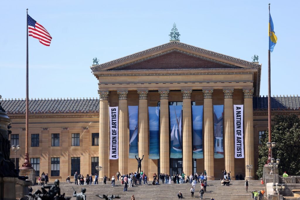 Exterior of the Philadelphia Museum of Art