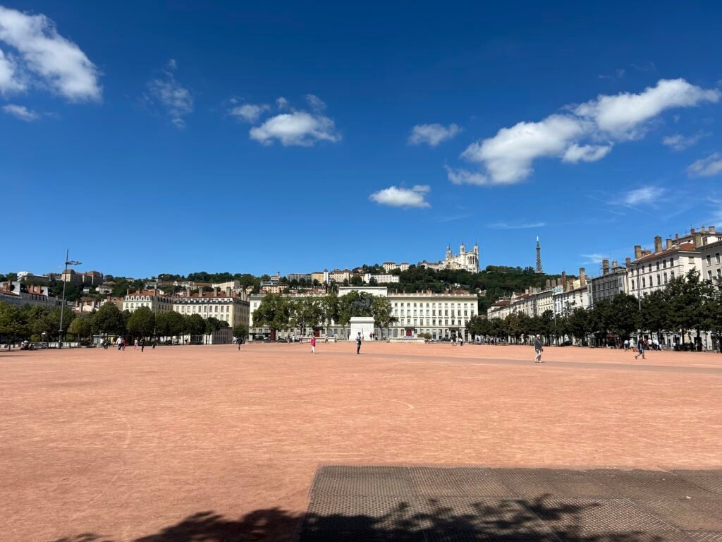 Place Bellecour in the Presqu’île district of Lyon