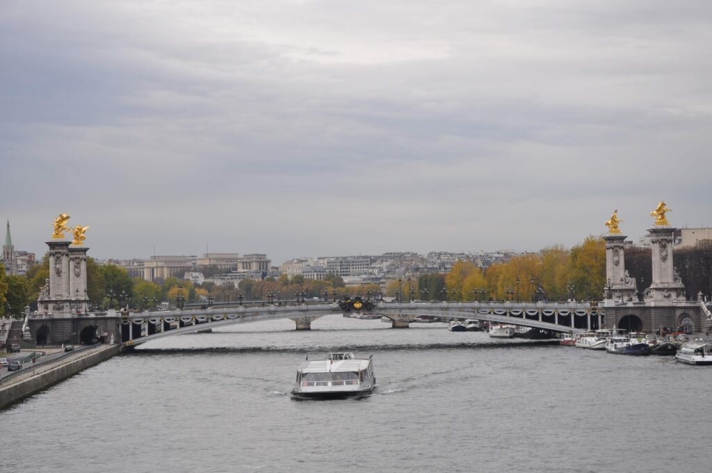 Pont Alexandre III crossing the Seine in Paris