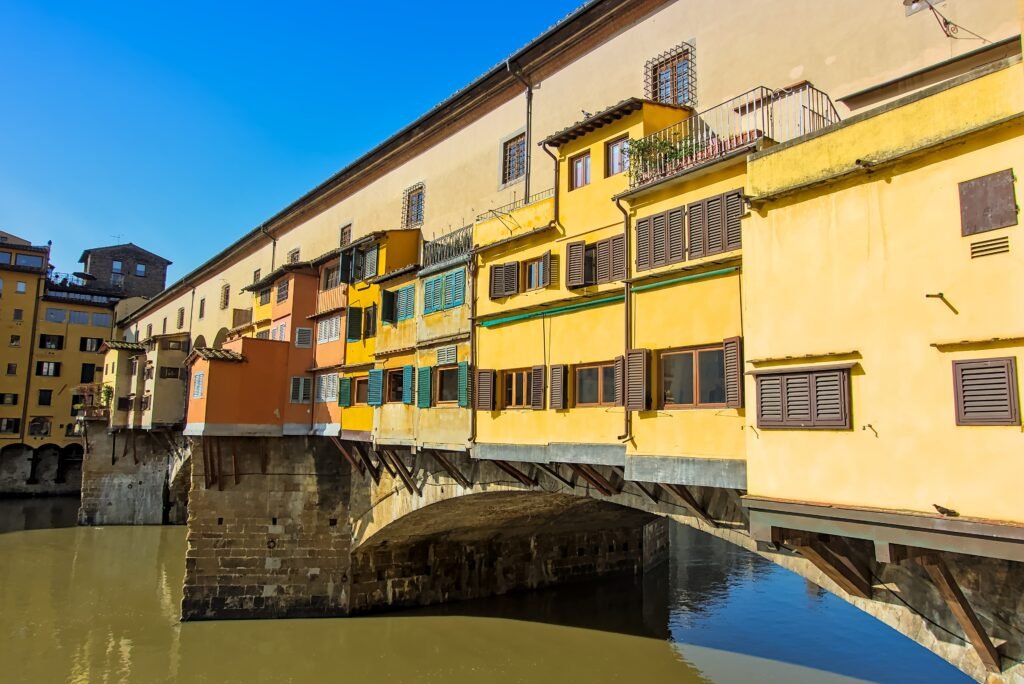 Ponte Vecchio crossing the Arno River in Florence