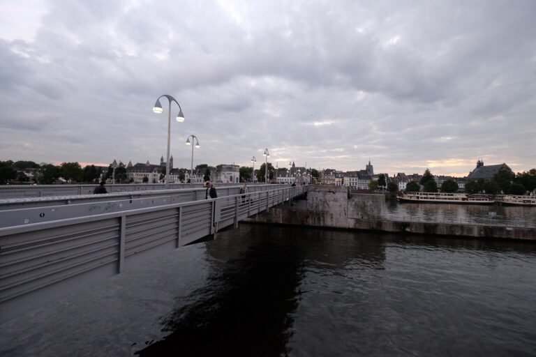 Sint Servaasbrug crossing the Meuse toward Maastricht's historic center