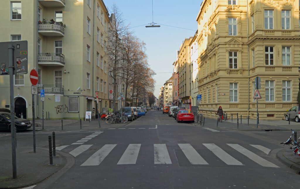 Brüsseler Straße and Lütticher Straße in Cologne's Belgian Quarter