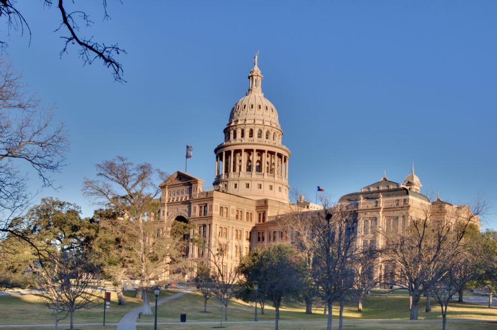 Texas State Capitol building in Austin