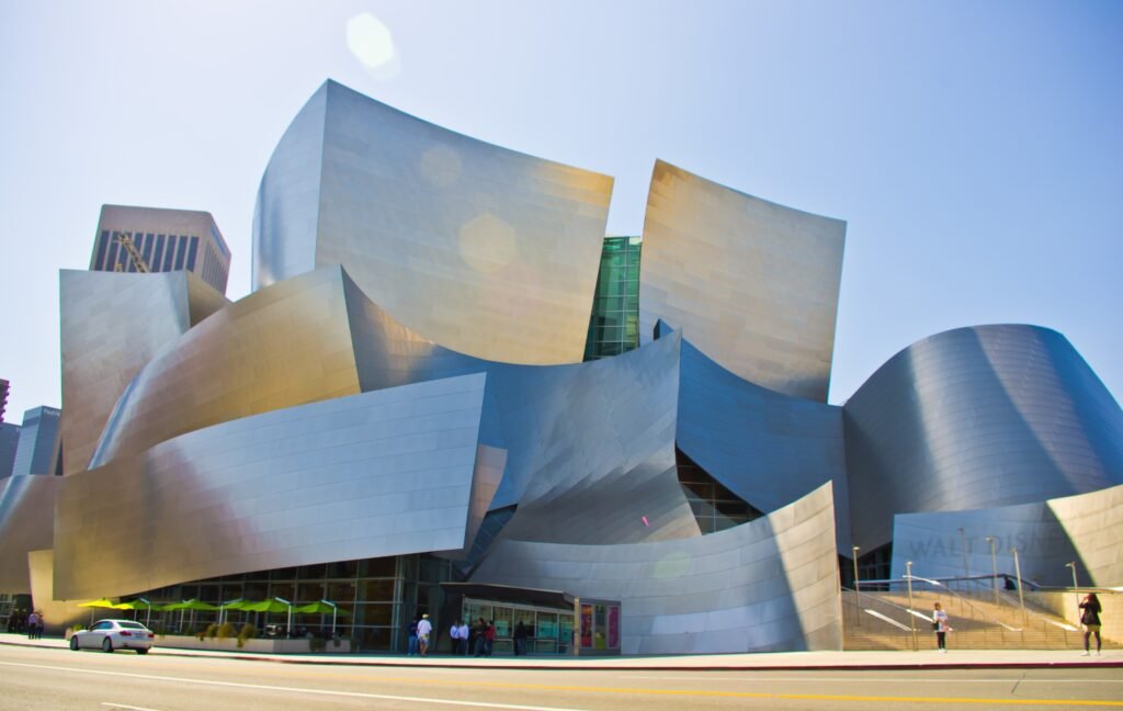 Walt Disney Concert Hall in Downtown Los Angeles