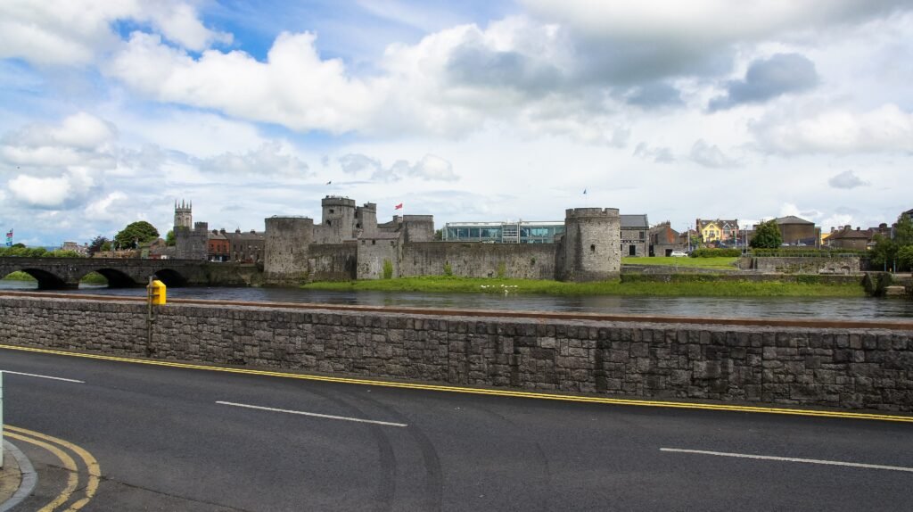 King John’s Castle across the River Shannon in Limerick