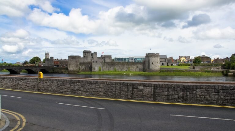 King John’s Castle across the River Shannon in Limerick