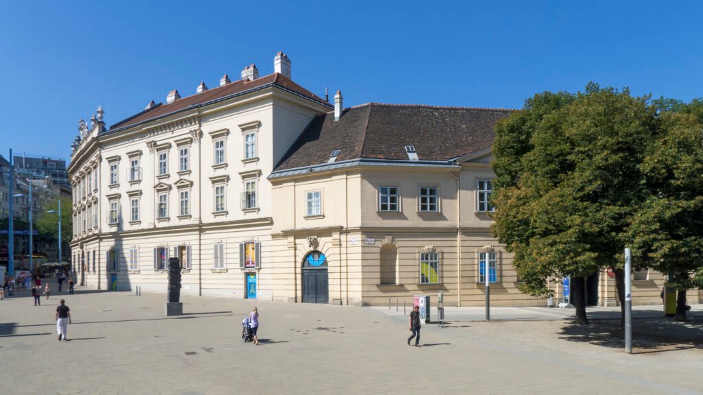 MuseumsQuartier courtyards and public space in Vienna