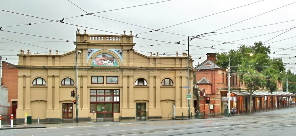Queen Victoria Market sheds in Melbourne