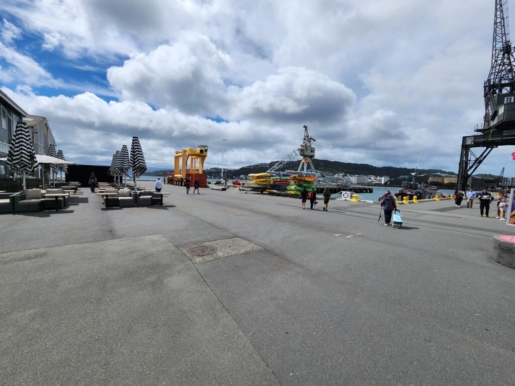 Wellington Waterfront promenade and public space